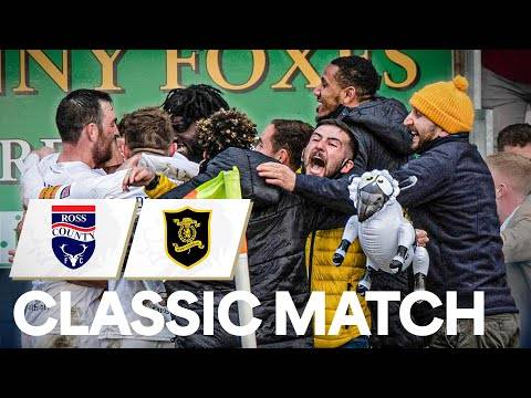 Ross County 2-3 Livingston | Stoppage-Time Winner In Thriller! | Classic Match | 21/22