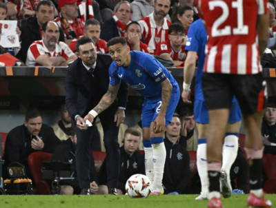 The Irony of Ange as he trashes another Ibrox myth