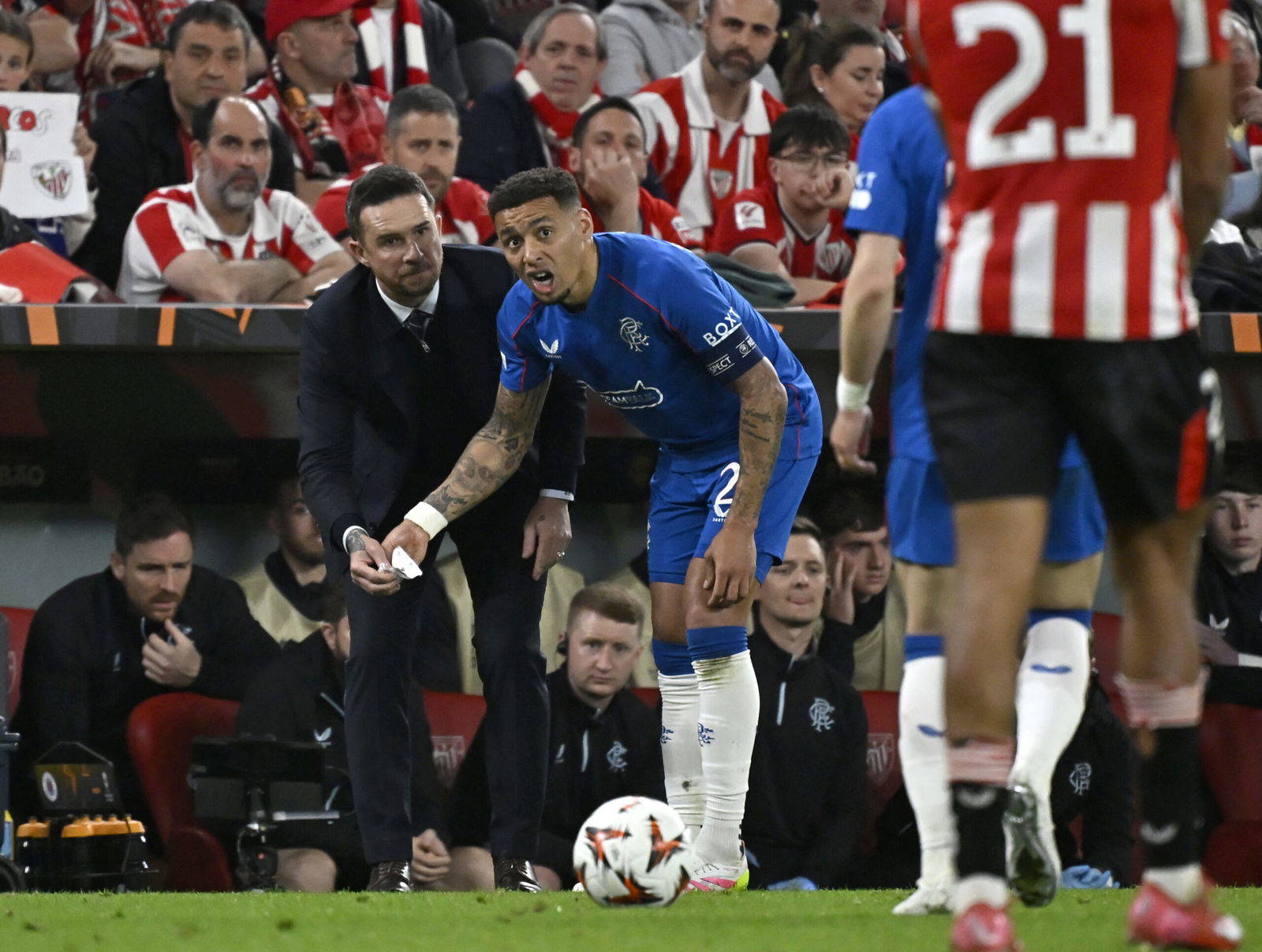 The Irony of Ange as he trashes another Ibrox myth