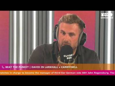 Beat the Pundit | David in Larkhall V Cammy Bell