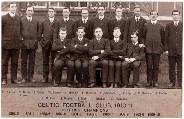 Celtic FC – Scottish Cup Winners for the seventh time – 1911