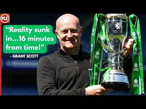 Reality sunk in. 16 minutes from time! | Grant Scott on Hibs League Glory!