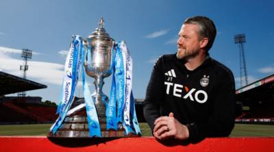 Scottish Cup: Aberdeen boss Jimmy Thelin grateful for pre-final advice from Sir Alex Ferguson