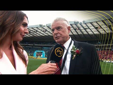 Aberdeen Chairman Dave Cormack gives his reaction to Scottish Cup Final win against Celtic