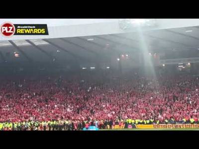 Aberdeen Fans Singing at Hampden Park: ‘The Northern Lights of old Aberdeen...’