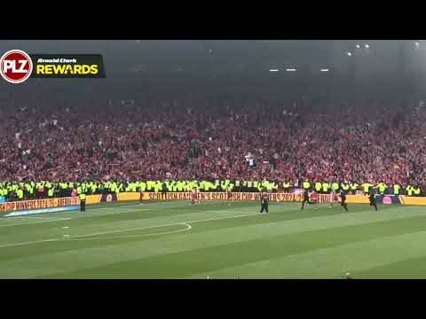 Aberdeen fans the moment they realised they’d won the Scottish Cup!
