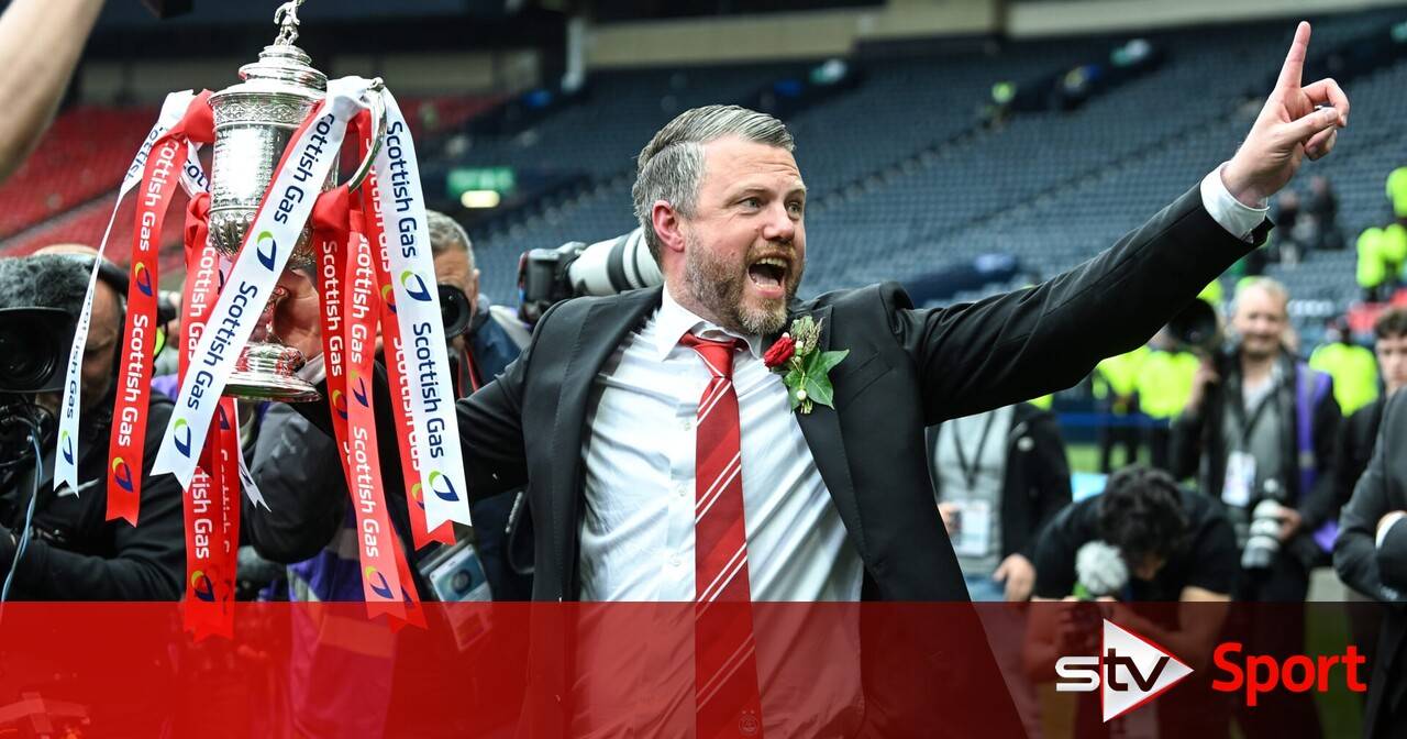 Aberdeen v Celtic – ‘You have to dream big’: Jimmy Thelin celebrates after masterminding Aberdeen’s Scottish Cup triumph