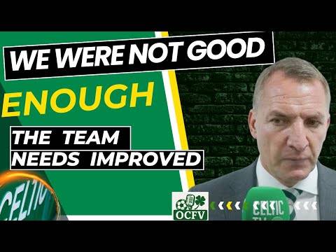 Celtic JUST NOT GOOD ENOUGH