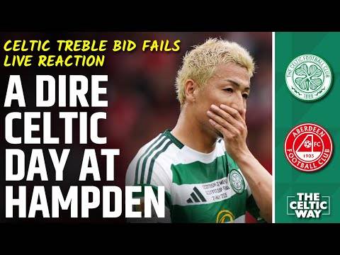 Celtic lose Scottish Cup final on penalties: LIVE reaction from Hampden as treble bid fails