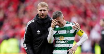Distraught Celtic show their true colours with Aberdeen trophy move as Rodgers consoles his heartbroken leader