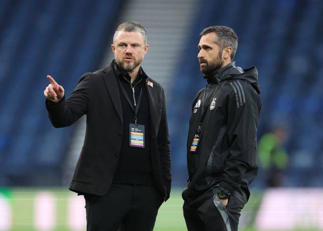 Team’s Up – Jimmy Thelin names Aberdeen XI for Celtic Cup Final