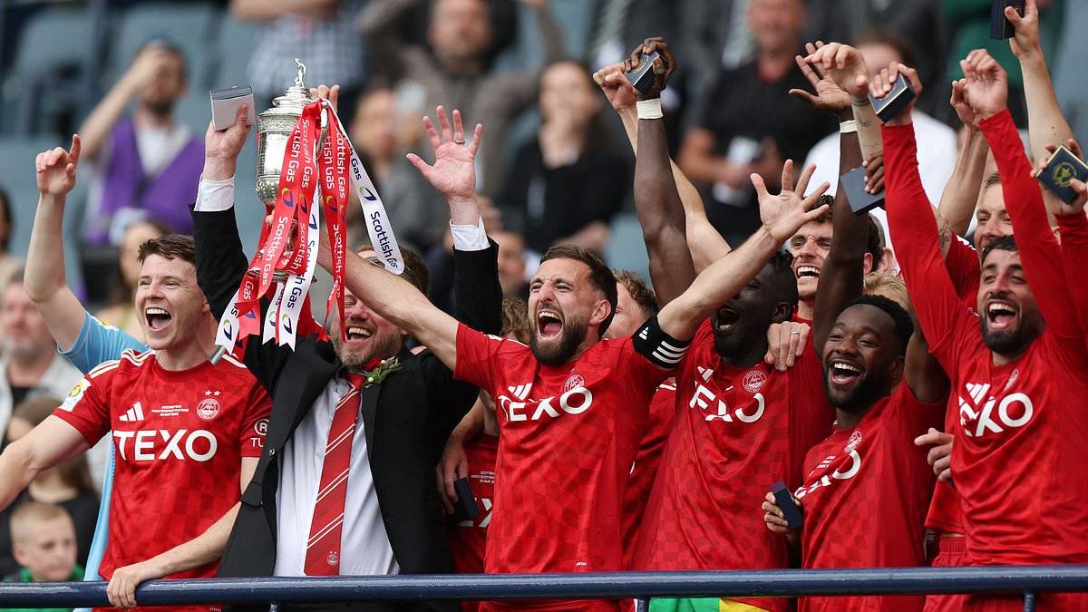 Thelin’s masterplan pays off as Aberdeen deny Celtic the Treble and lift their first Scottish Cup since 1990