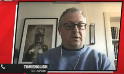 Tom English leads the BBC Scotland hypocrites as Napoli goes pyro crazy