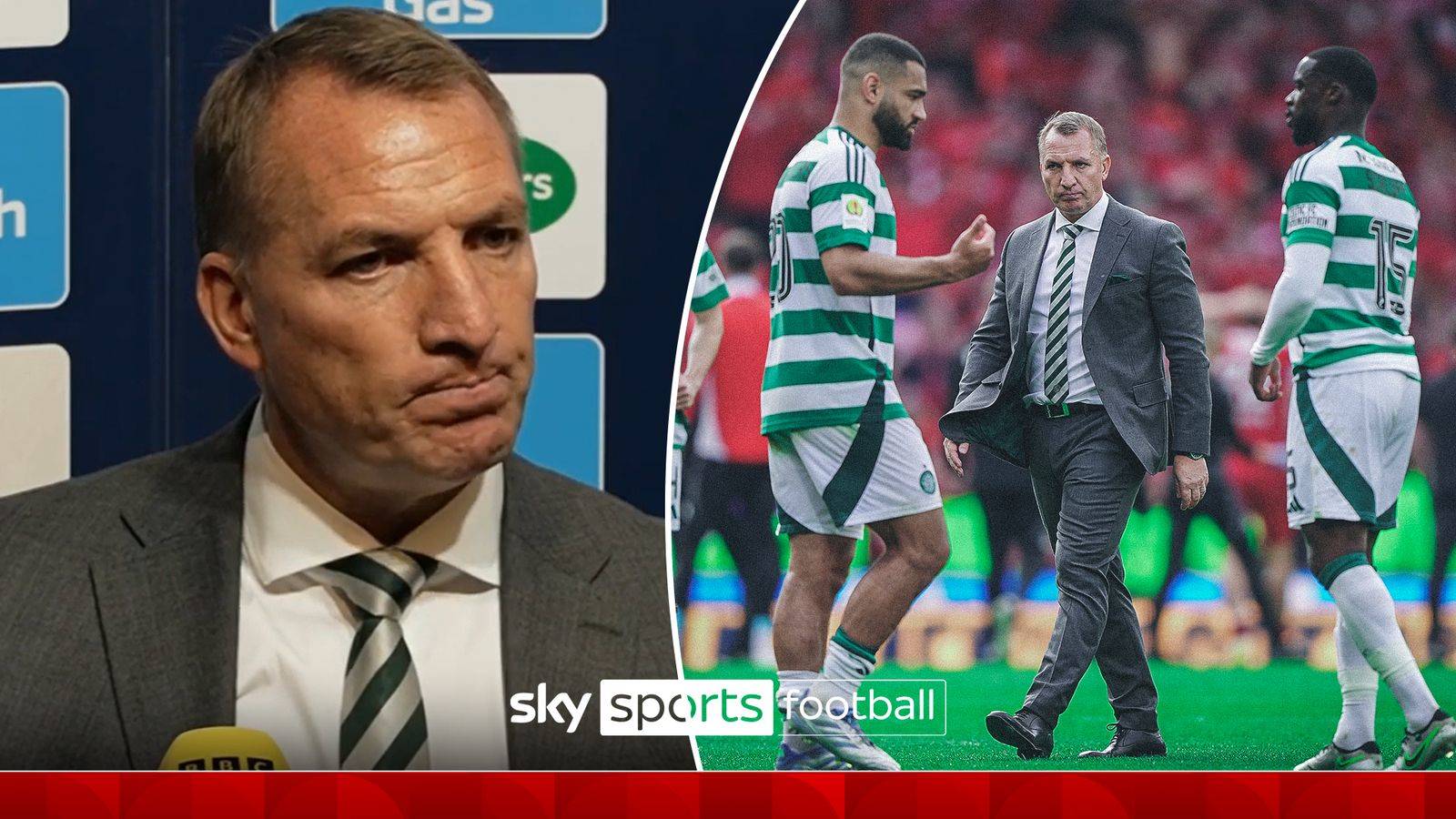 ‘We weren’t good enough’ | Rodgers disappointed as Celtic fall short of treble