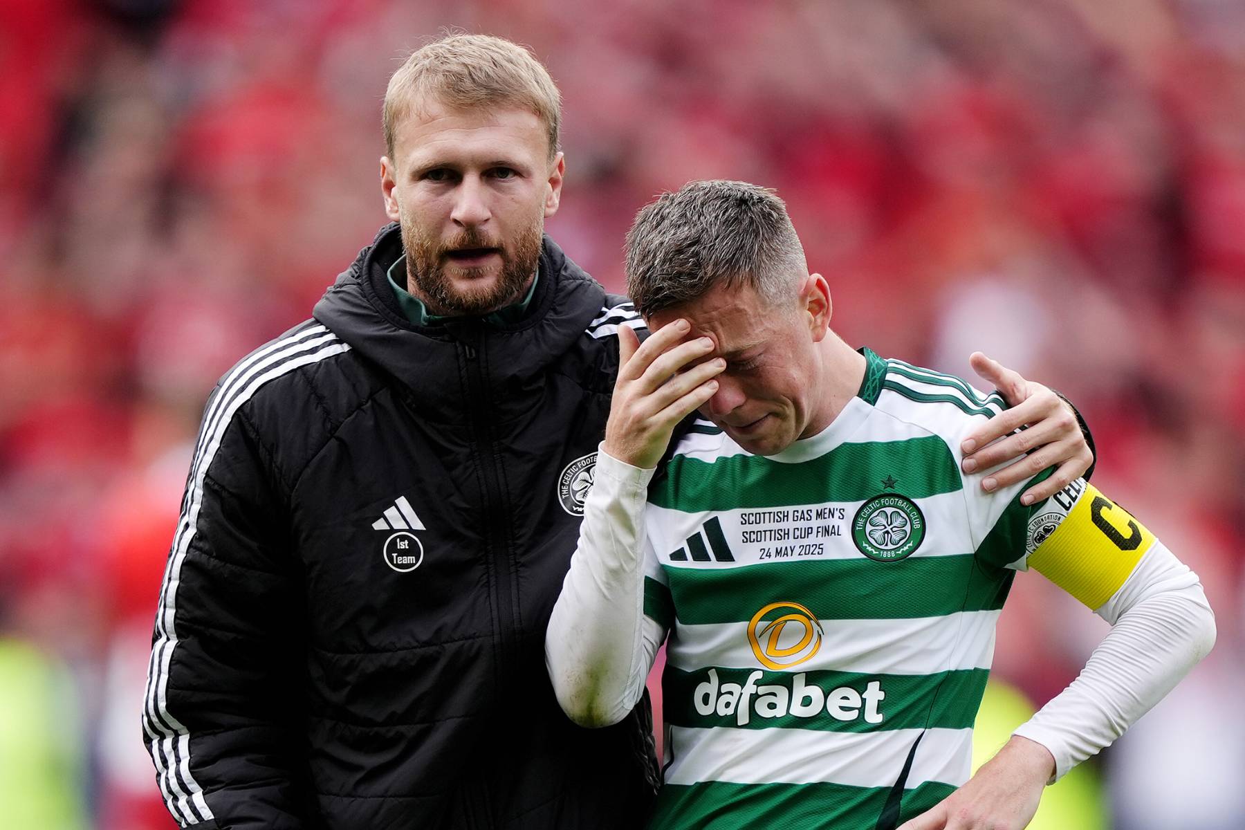 What Brendan Rodgers told Callum McGregor after Celtic Scottish Cup penalty agony