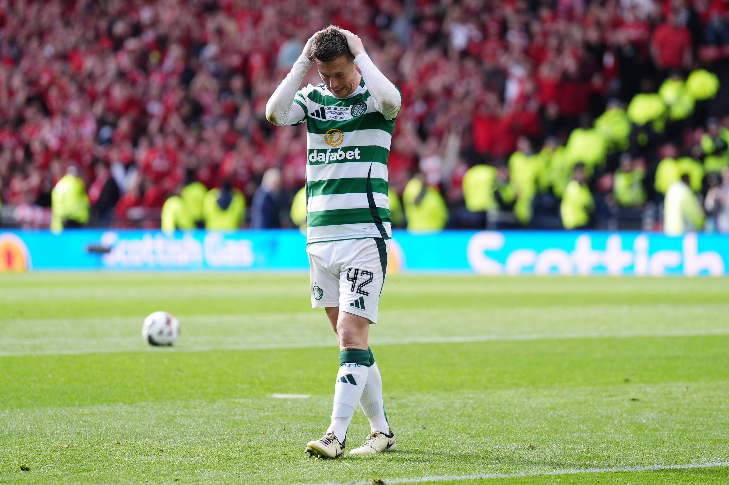 What Brendan Rodgers told emotional Callum McGregor after Celtic final defeat
