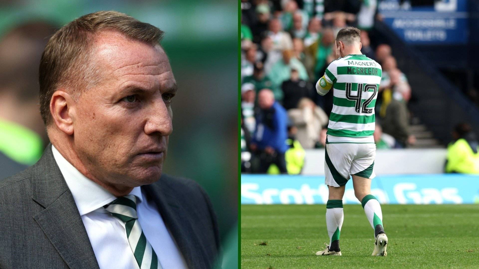 Celtic boss Brendan Rodgers shares what he told Callum McGregor after his Scottish Cup penalty miss