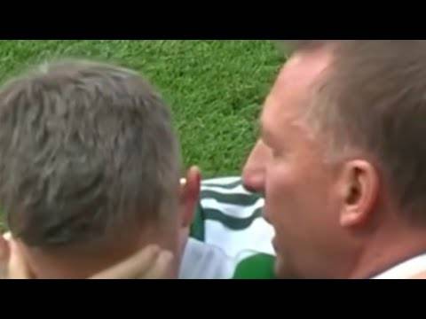 Celtic losing the Scottish Cup on penalties!