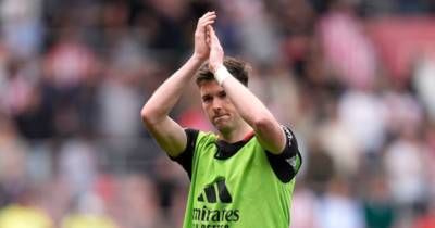 Emotional Kieran Tierney savours dream Arsenal farewell as fans show Celtic bound star how they really feel