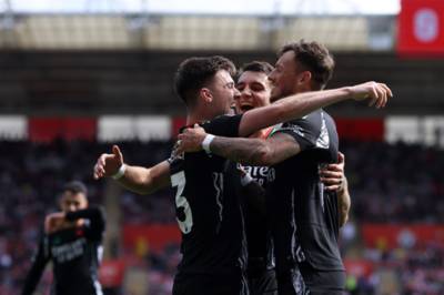 Forgotten Scotland striker scores first EPL goal as Celtic-bound Kieran Tierney leaves Arsenal in style