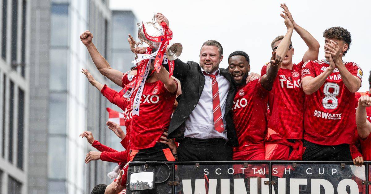 Jimmy Thelin blown away by Red Army as Aberdeen turned into sea of red and white for Scottish Cup heroes