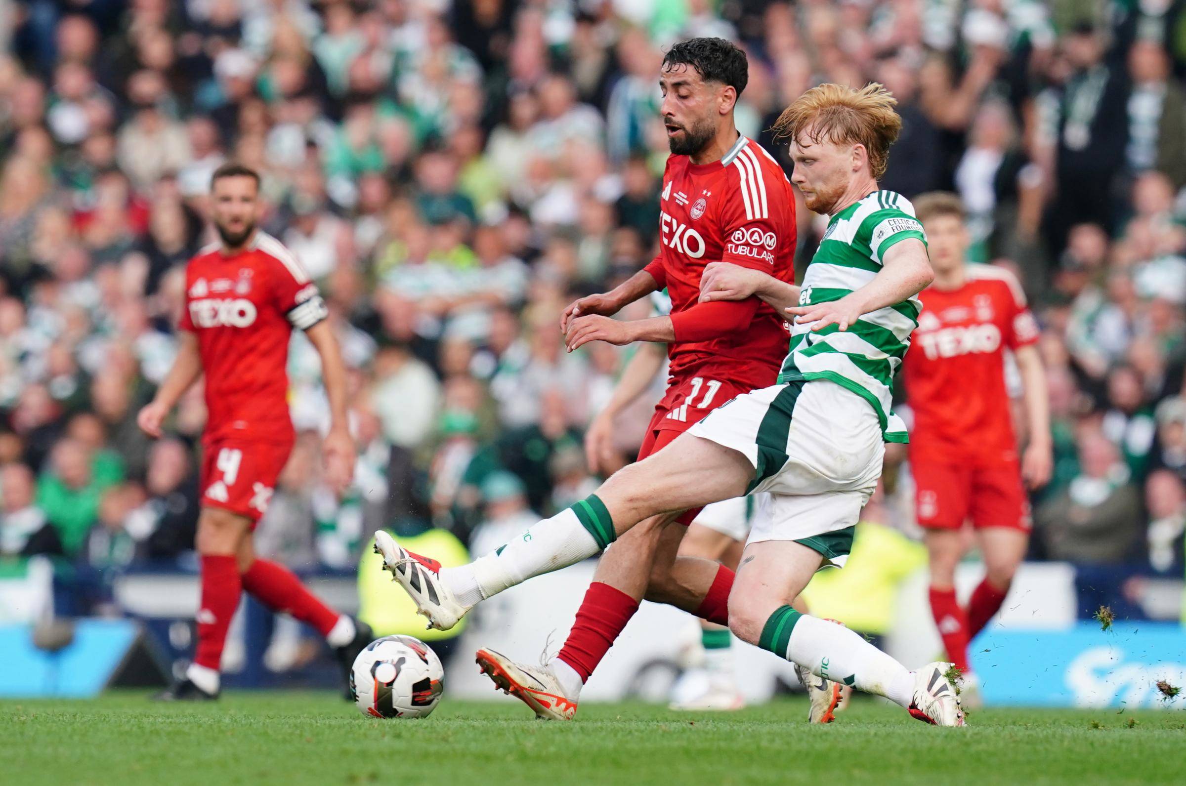 Liam Scales in Celtic vow after cup final disappointment