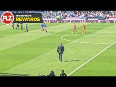 RANGERS WIN SCOTTISH CUP – The moment Rangers WON the double after a 3-0 win over Glasgow City
