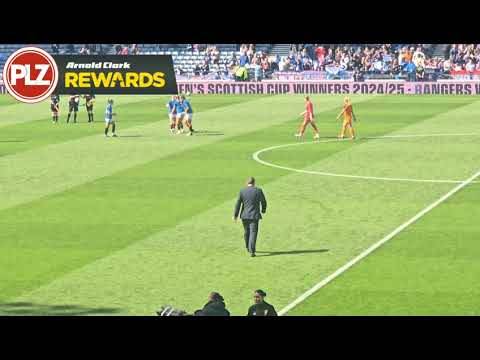 RANGERS WIN SCOTTISH CUP &ndash; The moment Rangers WON the double after a 3-0 win over Glasgow City