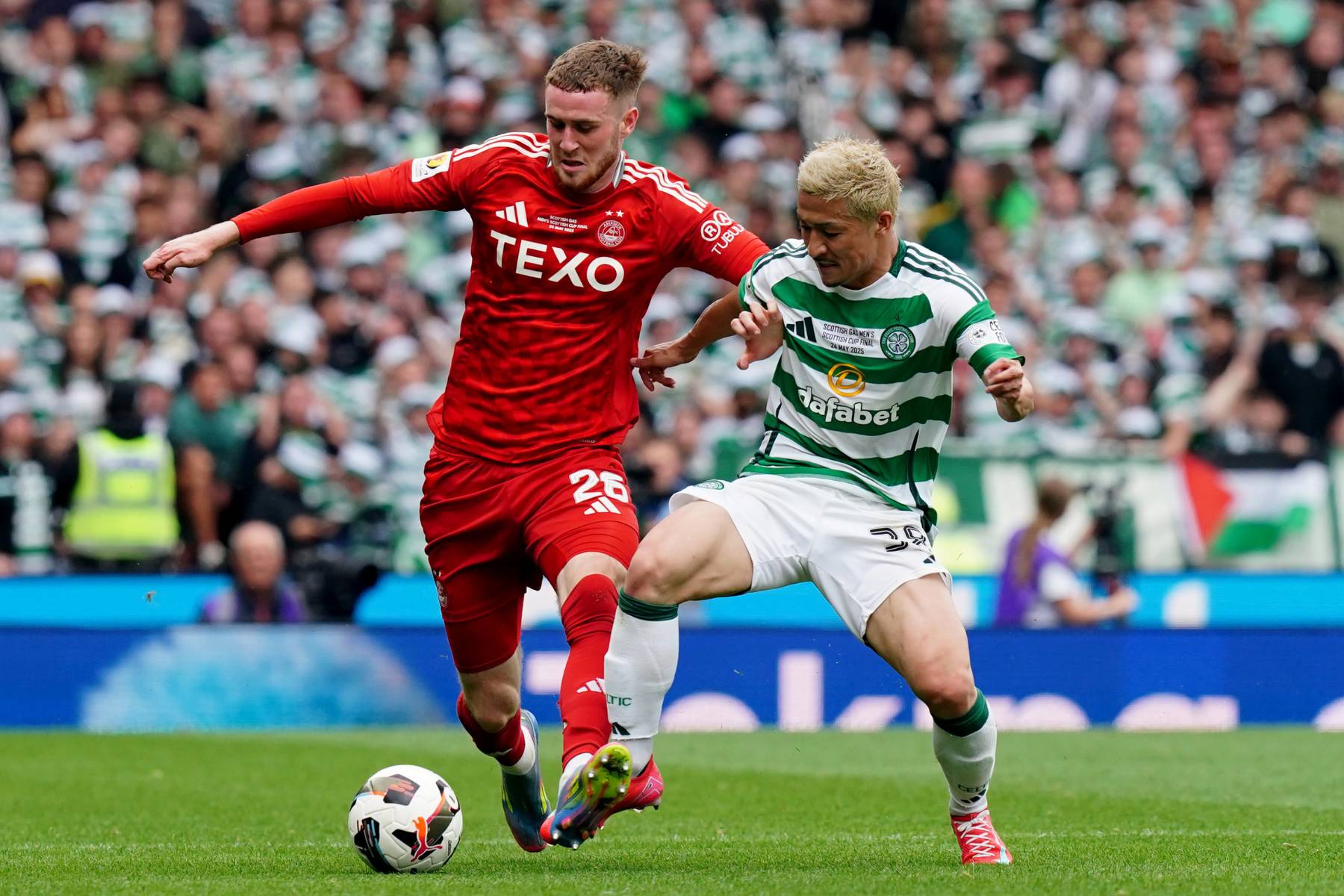 Spurs loanee argues Aberdeen won Scottish Cup because they wanted it more than Celtic