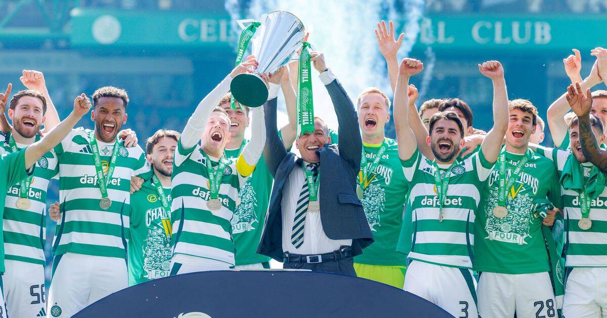Celtic &ndash; Four in a row Champions Souvenir Special on sale now