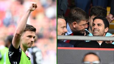 Arsenal boss Mikel Arteta’s ‘special’ message to Celtic-bound Kieran Tierney