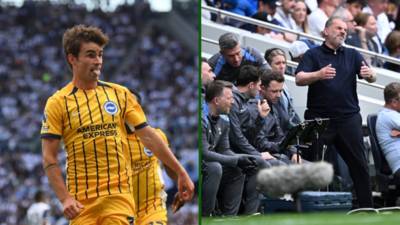 Brighton fans’ clear message about Matt O’Riley as Celtic hero’s goal helps destroy Ange Postecoglou’s Tottenham