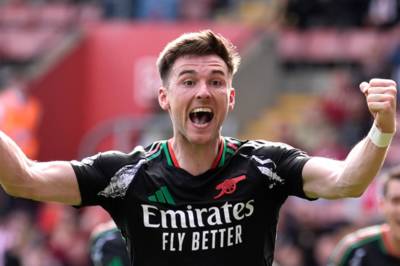 Celtic-bound Tierney’s four-word message after scoring in final Arsenal outing