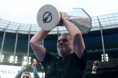Ex-Celtic boss Postecoglou finds future talk ‘weird’ after Spurs’ trophy glory