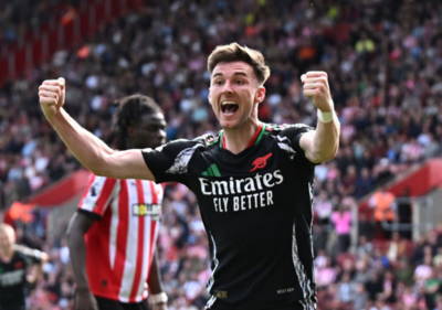 Watch: Kieran Tierney Gets Terrific Arsenal Send Off