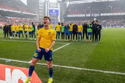 Watch what Mathias Kvistgaarden did with Brondby fans amid Celtic rumours