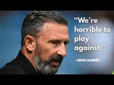 “We’re horrible to play against!” Derek McInnes’ Blunt Take on Modern Football