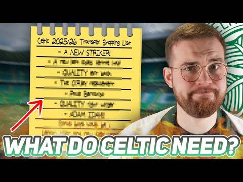 CELTIC’S 2025 SUMMER SHOPPING LIST! | Who should we buy this summer? | + Squad depth analysis.