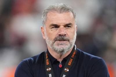 Latest on Ange Postecoglou future at Spurs as Levy decision on ex-Celtic boss delayed