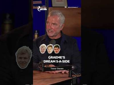 Who made Graeme Souness’ ultimate Rangers 5-a-side team?