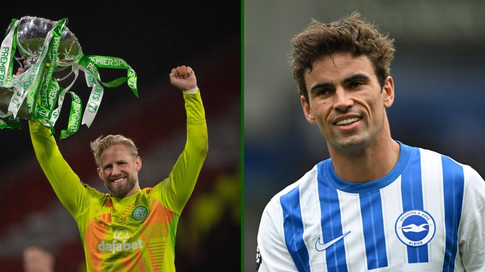 Why Kasper Schmeichel is set to meet up with Celtic hero Matt O’Riley this summer