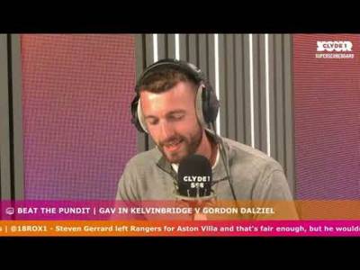 Beat the Pundit | Gav in Kelvinbridge V Gordon Dalziel
