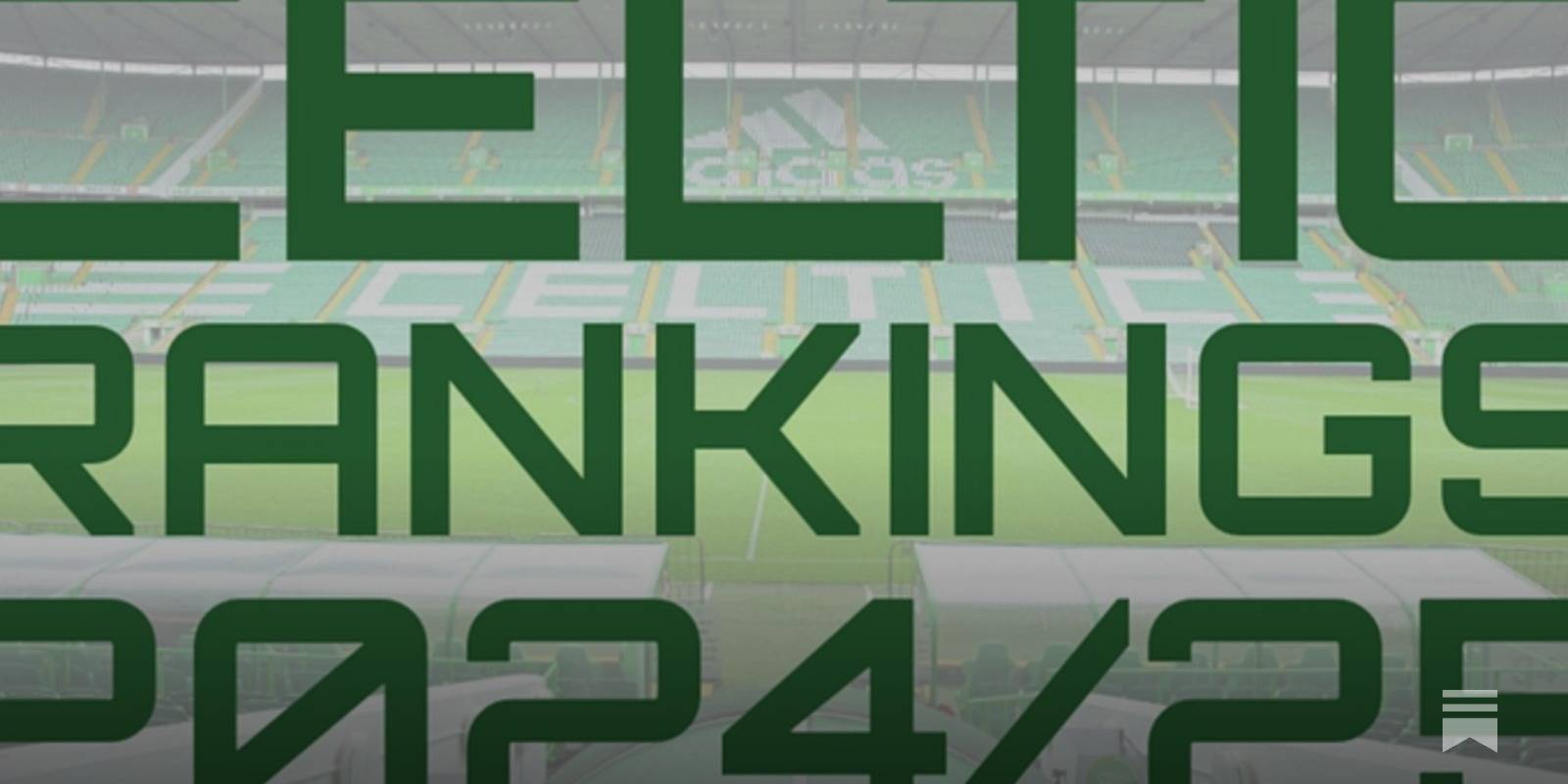 Celtic Player Ratings Season 24/25