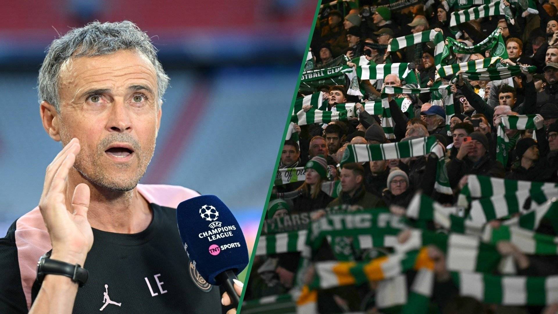 Luis Enrique once hailed Celtic’s atmosphere as one of the best in Europe