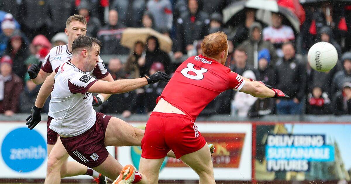 Conor Doherty’s last-gasp point earns Derry a draw in thriller against Galway