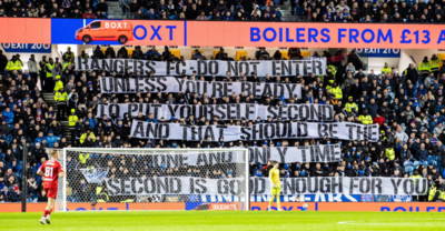 ‘Beardy, hispster, bawbag’ ‘Disappointing and underwhelming’ ‘he’ll be hounded’ one tweet triggers frenzied Ibrox attacks