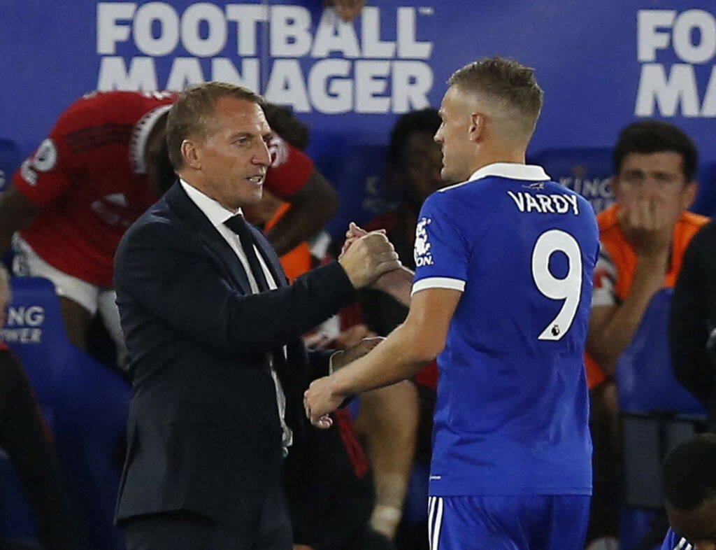 Brendan Rodgers Snubs Jamie Vardy Reunion as Rangers Circle