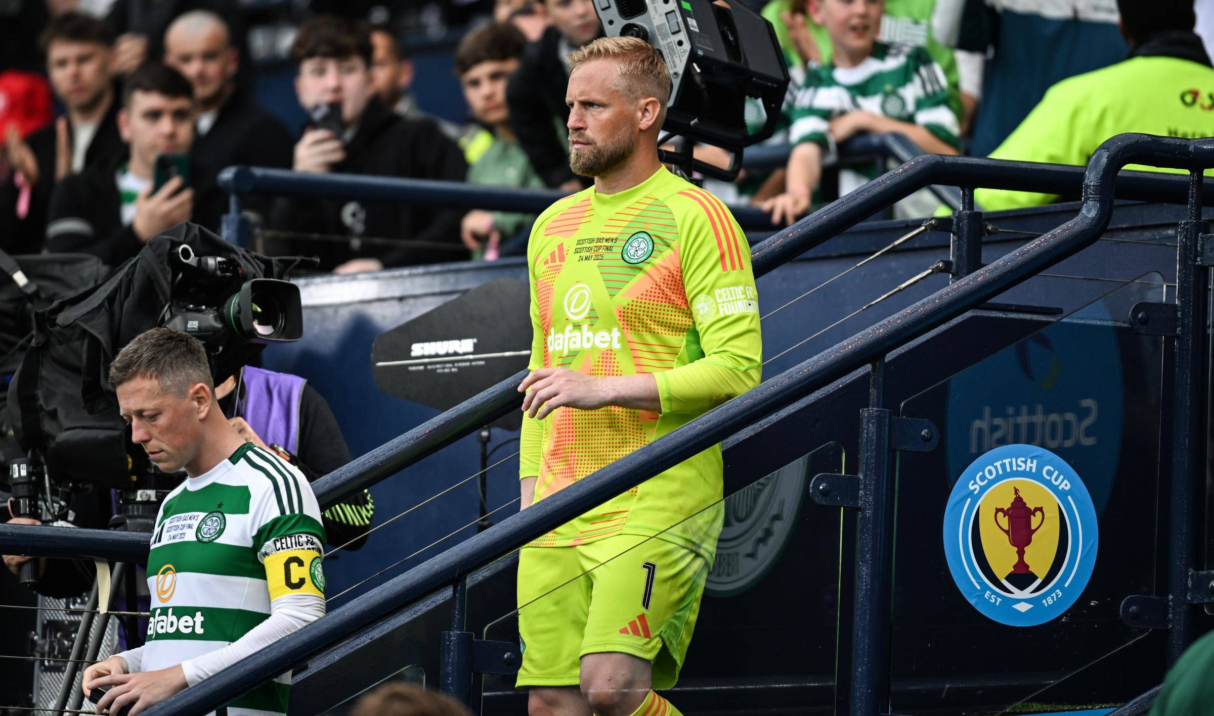 Denmark boss dismisses suggestion regarding Celtic’s Kasper Schmeichel