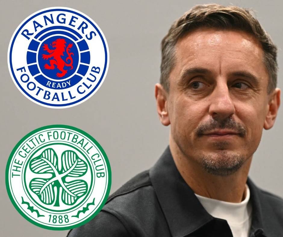 Gary Neville names Rangers and Celtic factor that makes him say ‘wow’ after Glasgow flashback at UCL final
