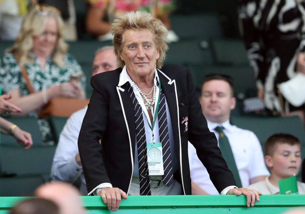 Rod Stewart Makes Celtic Glastonbury Request